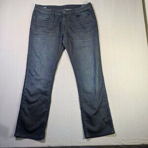 Buffalo jeans straight six Freedom series men's size W36xL32 indigo blue